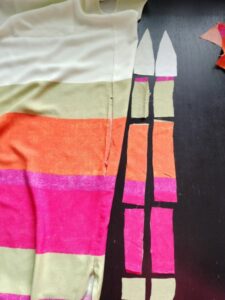 Nauka poszerzania ubrań